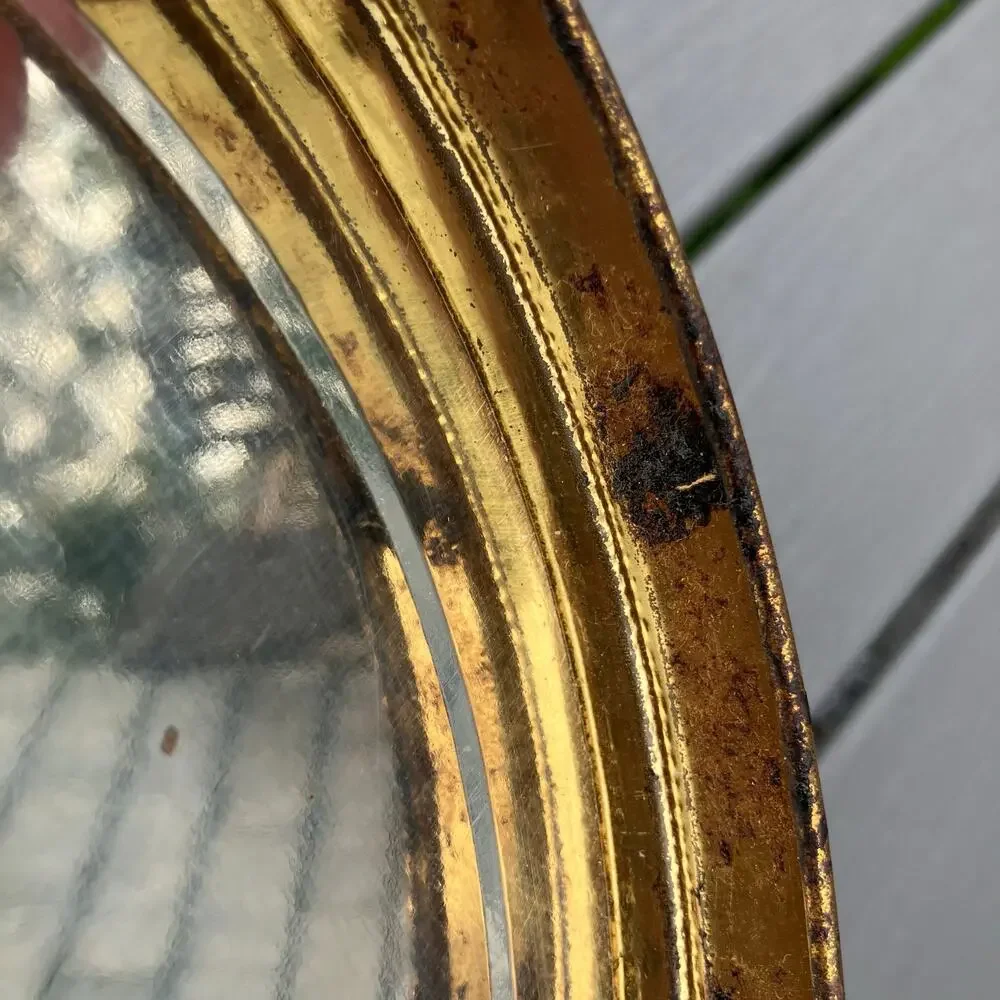 Vintage castlecore renaissance round storage tin, fairycore cottagecore